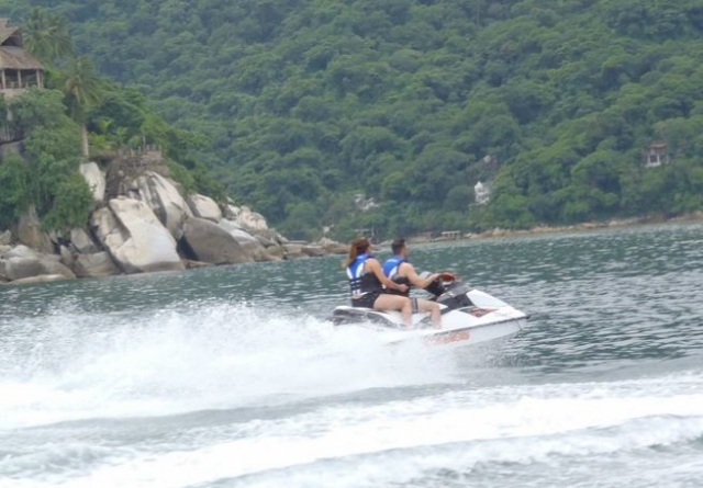 Velocidad en moto de agua